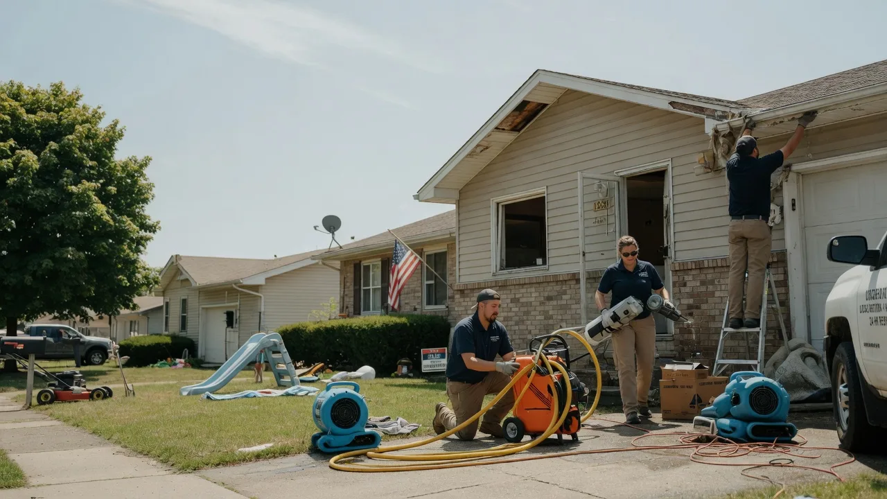 Water Damage Restoration in Michigan near me